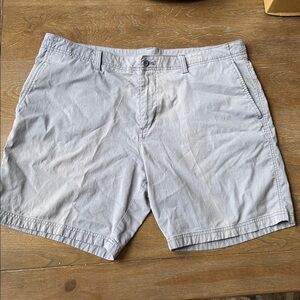 Mens Duck Head Heather Blue Grey Shorts